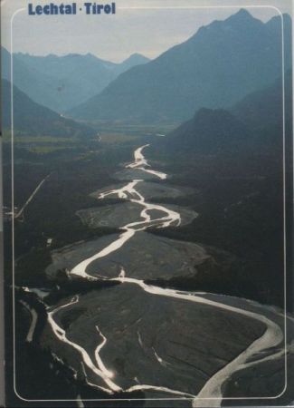 Österreich - Lech - Tal, zwischen Weißenbach und Höfen - 1985 Österreich - Lech - Tal, zwischen Weißenbach und Höfen - 1985