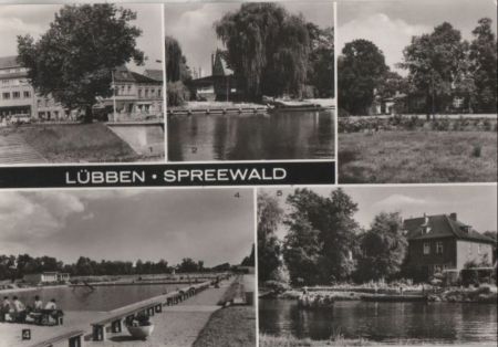 Lübben - u.a. Breite Straße - 1984 Lübben - u.a. Breite Straße - 1984