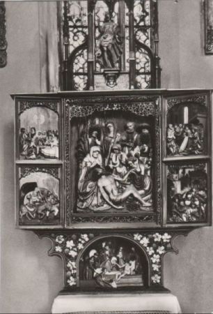 Annaberg-Buchholz - St. Annenkirche, Bäckeraltar - 1977 Annaberg-Buchholz - St. Annenkirche, Bäckeraltar - 1977
