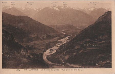 Frankreich - Lourdes - La Vallee de Argeles - ca. 1935 Frankreich - Lourdes - La Vallee de Argeles - ca. 1935