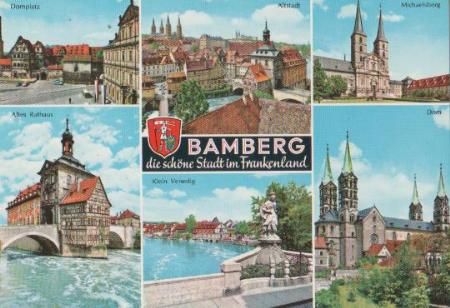 Schöne Stadt Bamberg im Frankenland - ca. 1985 Schöne Stadt Bamberg im Frankenland - ca. 1985