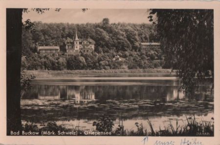 Buckow - Griepensee - 1958 Buckow - Griepensee - 1958
