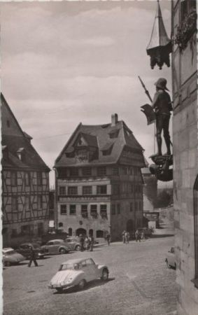 Nürnberg - Albrecht-Dürer-Haus - ca. 1955 Nürnberg - Albrecht-Dürer-Haus - ca. 1955