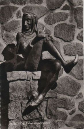 Mölln - Eulenspiegelbrunnen - 1965 Mölln - Eulenspiegelbrunnen - 1965