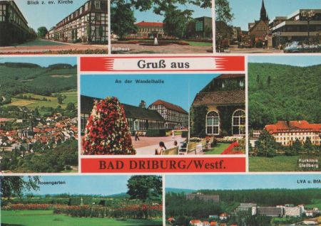 Bad Driburg - u.a. Kurklinik Stellberg - 1986 Bad Driburg - u.a. Kurklinik Stellberg - 1986