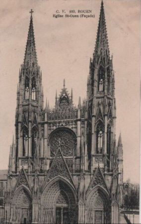 Frankreich - Rouen - Eglise St-Rouen - ca. 1935 Frankreich - Rouen - Eglise St-Rouen - ca. 1935