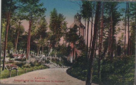 Aachen - Heidenfriedhof - ca. 1925 Aachen - Heidenfriedhof - ca. 1925