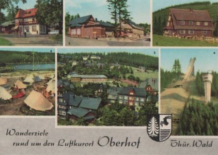Oberhof - u.a. Obere Schweizerhütte - 1967 Oberhof - u.a. Obere Schweizerhütte - 1967