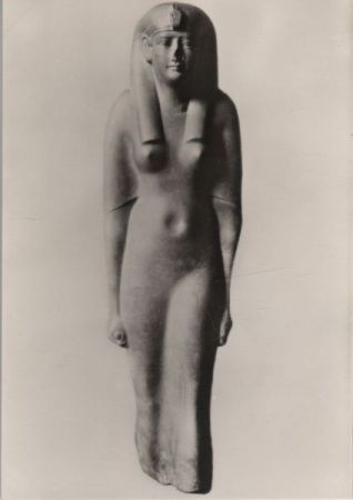 Staatliche Museen, Berlin - Statue ptolemäische Königin, Ägyptisches Museum - 1960 Staatliche Museen, Berlin - Statue ptolemäische Königin, Ägyptisches Museum - 1960