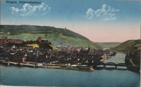 Bingen - Nahemündung - ca. 1920 Bingen - Nahemündung - ca. 1920