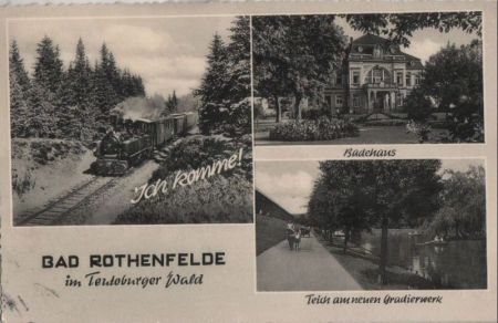 Bad Rothenfelde - Ich komme! - ca. 1960 Bad Rothenfelde - Ich komme! - ca. 1960