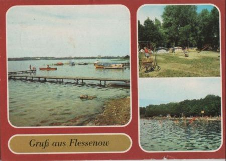 Flessenow - mit 3 Bildern - 1985 Flessenow - mit 3 Bildern - 1985