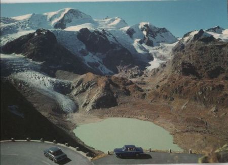 Schweiz - Sustenpass - Blick vom Gletscherrank - ca. 1975 Schweiz - Sustenpass - Blick vom Gletscherrank - ca. 1975