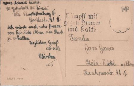 Glückwunsch zum neuen Jahre