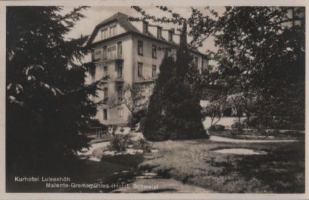 Malente - Gremsmühlen, Kurhotel Luisenhöh - ca. 1935 Malente - Gremsmühlen, Kurhotel Luisenhöh - ca. 1935