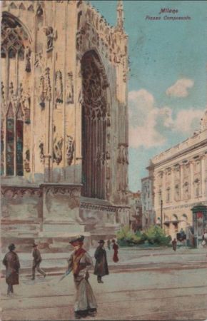 Italien - Mailand Milano - Piazza Camposanto - 1912 Italien - Mailand Milano - Piazza Camposanto - 1912
