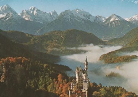 Schwangau - Königsschloss Neuschwanstein - 1985 Schwangau - Königsschloss Neuschwanstein - 1985
