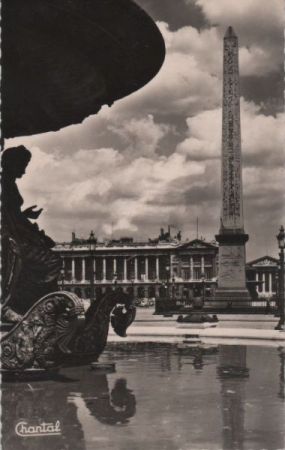 Frankreich - Paris - Place de la Concorde - 1957 Frankreich - Paris - Place de la Concorde - 1957