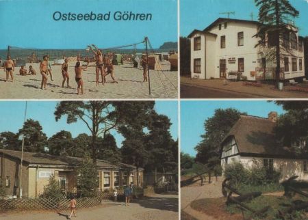 Göhren - u.a. HO-Gaststätte zur Düne - ca. 1990 Göhren - u.a. HO-Gaststätte zur Düne - ca. 1990