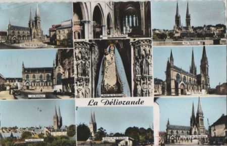 Frankreich - La Delivrande - Souvemir - ca. 1965 Frankreich - La Delivrande - Souvemir - ca. 1965