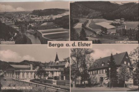 Berga / Elster - u.a. Gesamtansicht - 1965 Berga / Elster - u.a. Gesamtansicht - 1965