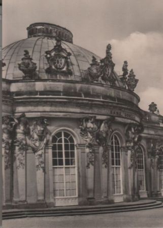 Potsdam - Sanssouci, Mittelpavillon - 1968 Potsdam - Sanssouci, Mittelpavillon - 1968