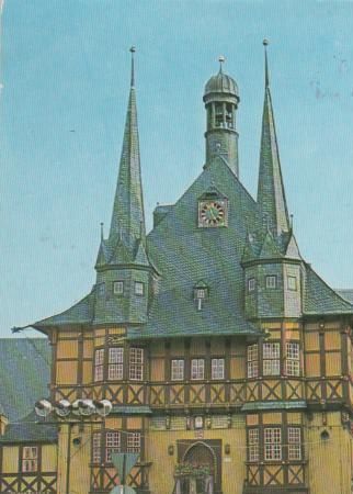 Wernigerode - Rathaus - 1970 Wernigerode - Rathaus - 1970