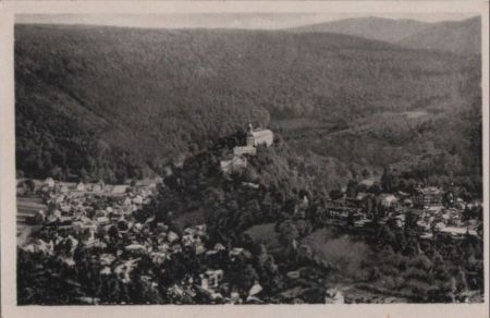 Schwarzburg - Trippsteinblick - ca. 1955 Schwarzburg - Trippsteinblick - ca. 1955