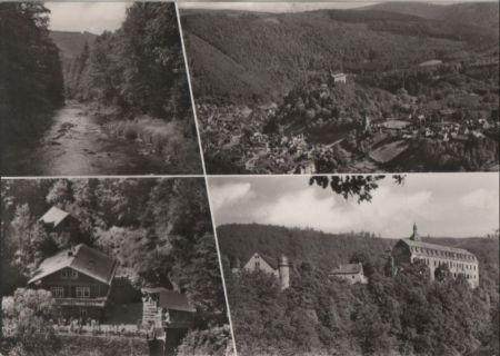 Schwarzburg - mit Schloß, Schwarzatal und Schweizerhaus - 1972 Schwarzburg - mit Schloß, Schwarzatal und Schweizerhaus - 1972