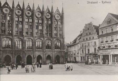 Stralsund - Rathaus - 1986 Stralsund - Rathaus - 1986