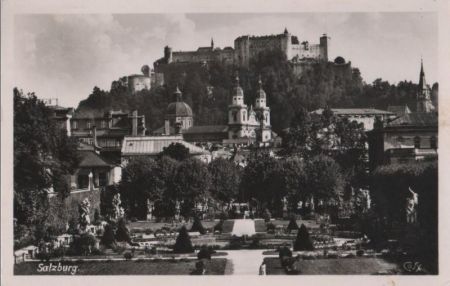 Österreich - Salzburg - Mirabellgarten - ca. 1955 Österreich - Salzburg - Mirabellgarten - ca. 1955