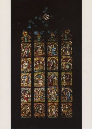 Schweiz - Bern - Münster, Totentanzfenster - ca. 1985 Schweiz - Bern - Münster, Totentanzfenster - ca. 1985
