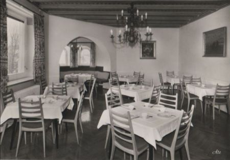 Schwaltenweiher - Alten-Erholungsheim, Speiseraum - 1975 Schwaltenweiher - Alten-Erholungsheim, Speiseraum - 1975