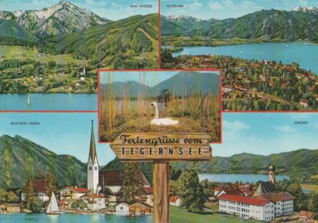 Tegernsee - u.a. Gmund - 1971 Tegernsee - u.a. Gmund - 1971