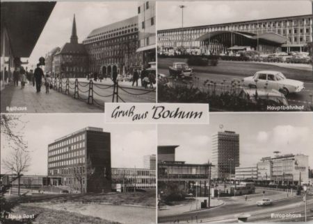 Bochum - u.a. Rathaus - 1971 Bochum - u.a. Rathaus - 1971
