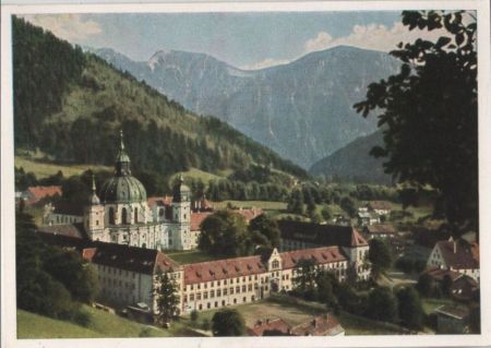 Kloster Ettal - Benediktinerabtei - ca. 1970 Kloster Ettal - Benediktinerabtei - ca. 1970