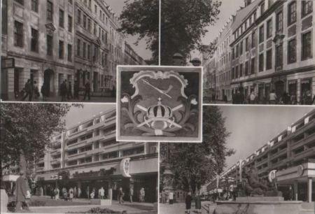 Dresden - Straße der Befreiung - 1983 Dresden - Straße der Befreiung - 1983