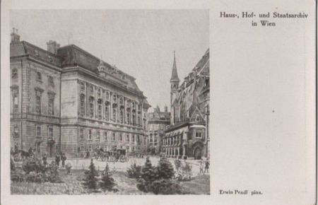 Österreich - Wien - Haus-, Hof- und Staatsarchiv - ca. 1950 Österreich - Wien - Haus-, Hof- und Staatsarchiv - ca. 1950