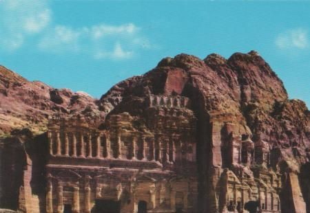Jordanien - Petra - Law court - ca. 1975 Jordanien - Petra - Law court - ca. 1975
