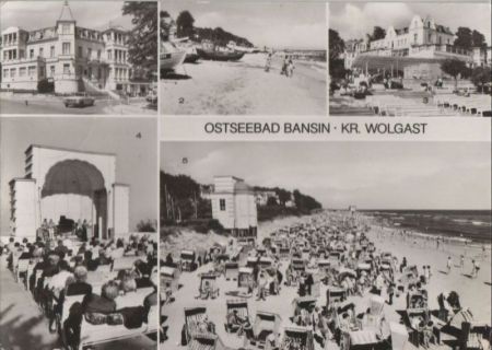 Heringsdorf-Bansin - u.a. Strand - ca. 1985 Heringsdorf-Bansin - u.a. Strand - ca. 1985