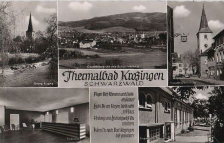 Bad Krozingen - u.a. Evangelische Kirche - 1966 Bad Krozingen - u.a. Evangelische Kirche - 1966