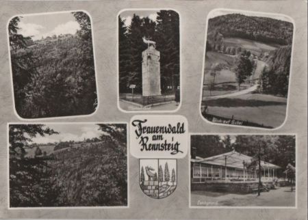 Frauenwald - u.a. Blick auf Gabel - 1966 Frauenwald - u.a. Blick auf Gabel - 1966