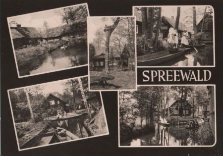 Spreewald - 5 Teilbilder - 1967 Spreewald - 5 Teilbilder - 1967