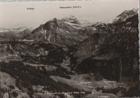 Österreich - Schröcken - ca. 1955 Österreich - Schröcken - ca. 1955