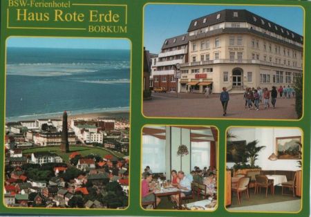 Borkum - Haus Rote Erde - ca. 1985 Borkum - Haus Rote Erde - ca. 1985