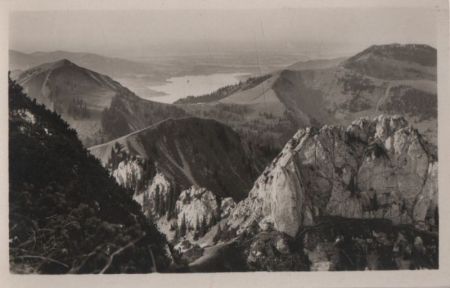 Tegernsee - Blick vom Risserkogel - ca. 1955 Tegernsee - Blick vom Risserkogel - ca. 1955