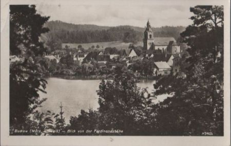 Buckow - Blick von der Ferdinandshöhe - 1954 Buckow - Blick von der Ferdinandshöhe - 1954