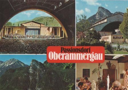 Oberammergau u.a. Holzschnitzwerkstätte - 1980 Oberammergau u.a. Holzschnitzwerkstätte - 1980