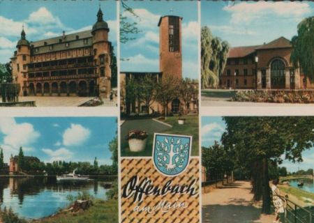 Offenbach - mit 5 Bildern - 1962 Offenbach - mit 5 Bildern - 1962