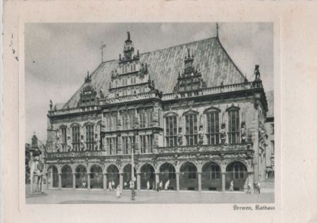 Bremen - Rathaus - 1959 Bremen - Rathaus - 1959